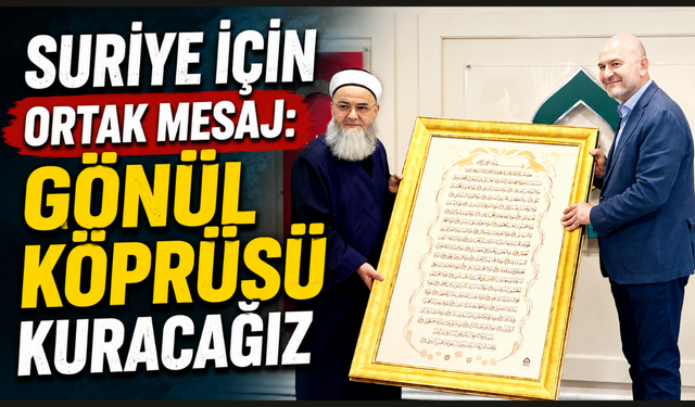 Soylu'dan Cübbeli Ahmet Hoca'ya ziyaret