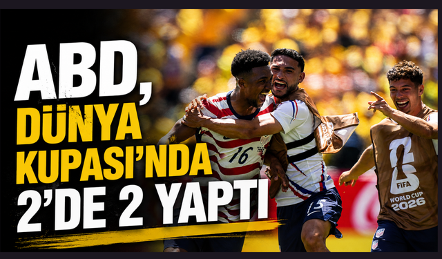 2026 Dünya Kupası: ABD: 2 - Avustralya: 0