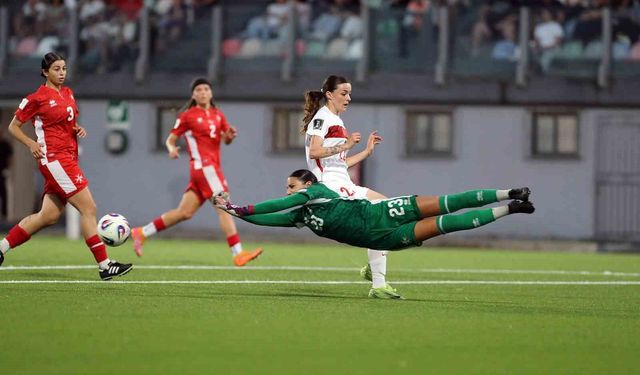 2027 FIFA Kadınlar Dünya Kupası Avrupa Elemeleri: Malta: 0 - Türkiye: 3