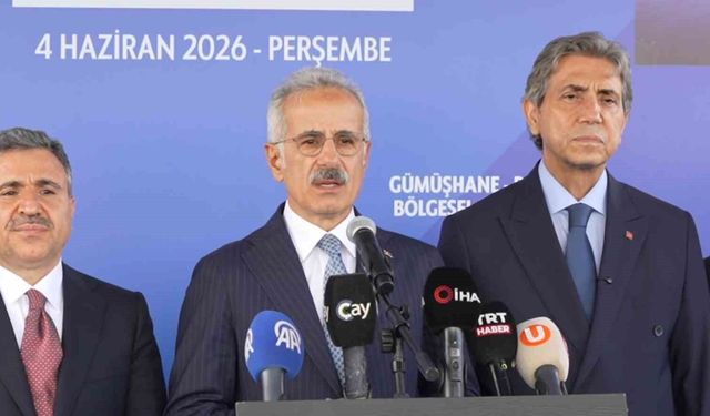 Bakan Uraloğlu, Bayburt-Gümüşhane Havalimanı çalışmalarını yerinde inceledi