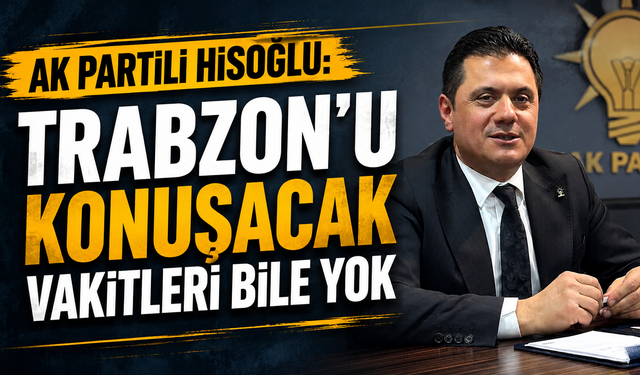 Hisoğlu: "Kendi kavgalarından hizmete fırsat bulamıyorlar"