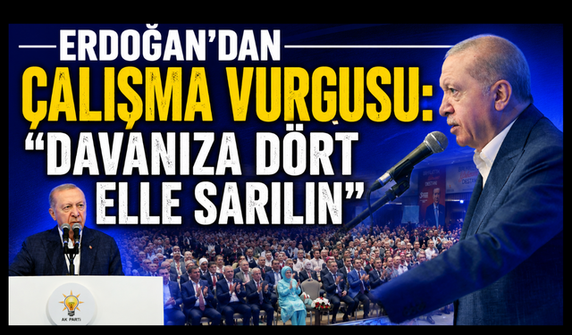 Cumhurbaşkanı Erdoğan'dan çarpıcı çağrı: "Meydanın hakkını verin!"