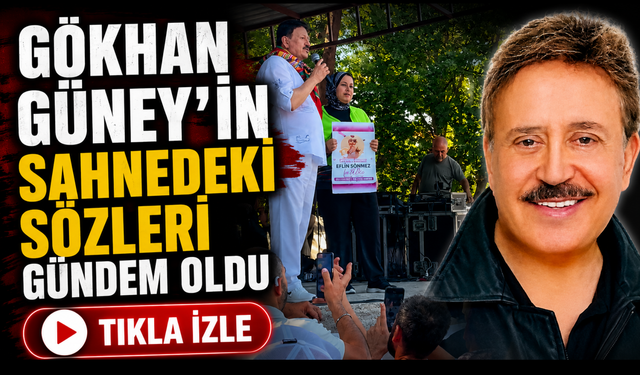 Sahnede yardım çağrısı yarım kaldı, görüntüler gündem oldu