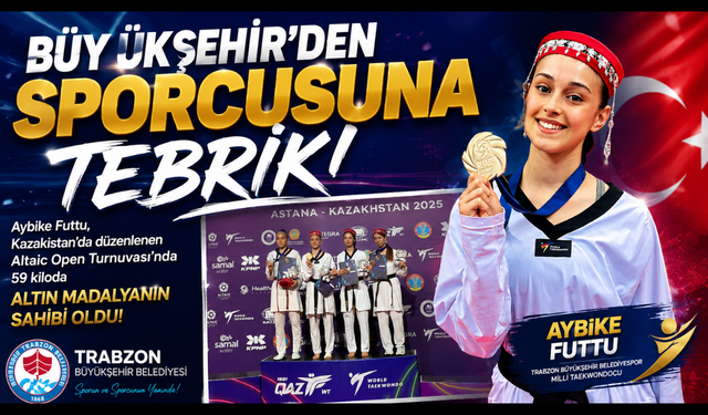 Büyükşehir’in şampiyonu altını kaptı