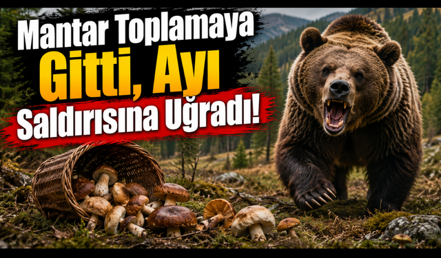 Ayıyla burun buruna:Korku dolu anlar