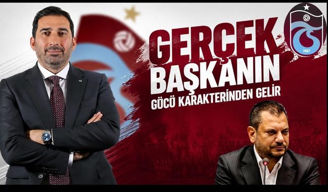 Gerçek başkanın gücü karakterinden gelir