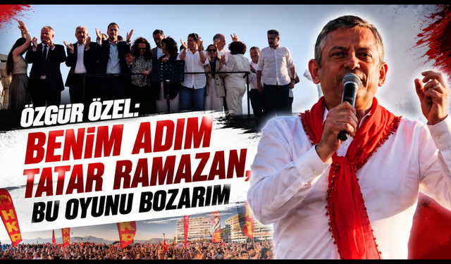 Meydanda 'Tatar Ramazan' çıkışı: Bu oyunu bozarım