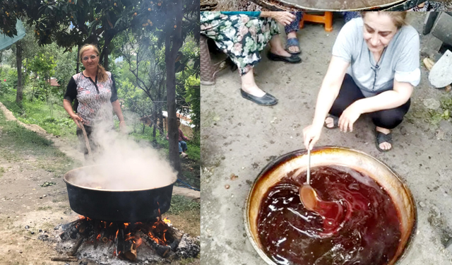 Artvin'de pekmez sezonu açıldı