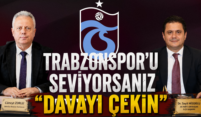 Trabzon’da AK Parti’den CHP’ye flaş yanıt! “Trabzonspor’a engel olan sizsiniz!”