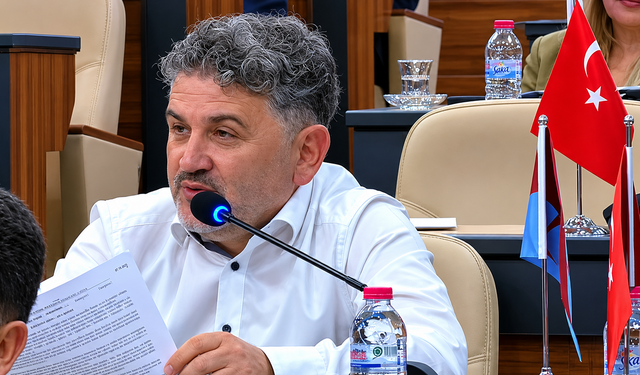 Ufuk Hoş'tan Ortahisar Meclisi'nde dikkat çeken eleştiriler