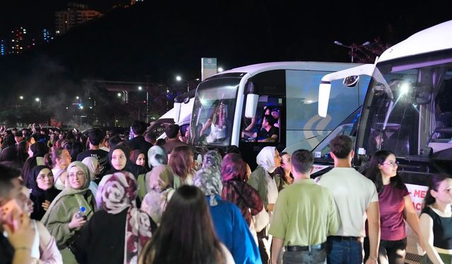 Konser sonrası seferberlik