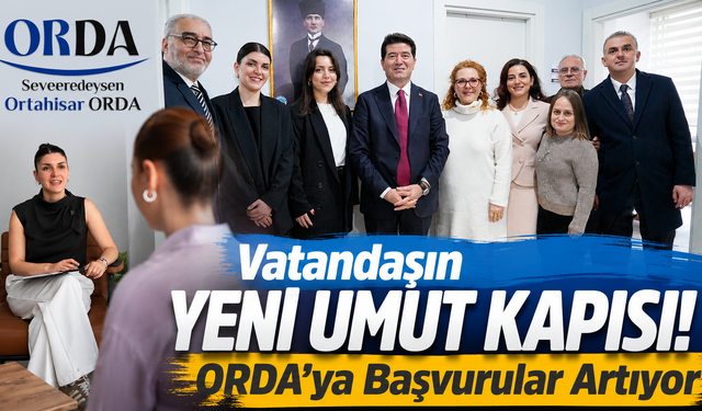 Ortahisar'da ücretsiz destek merkezi yoğun ilgi görüyor!