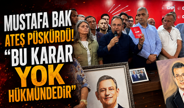 Mustafa Bak'tan Genel Merkeze meydan okuma: "Sonuna kadar direneceğiz"
