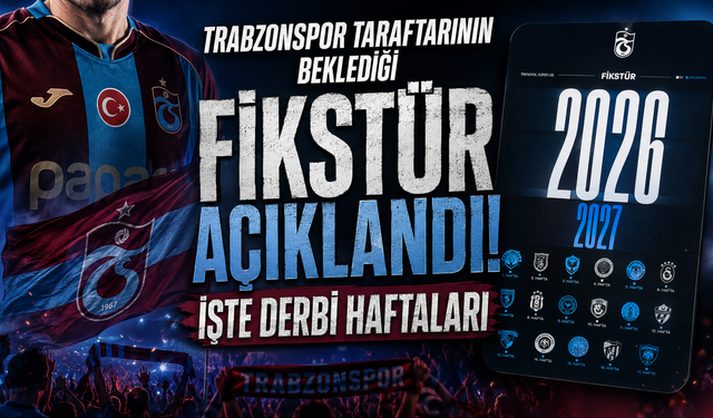 Fırtına’nın yeni sezon takvimi belli oldu! İlk sınav Kasımpaşa