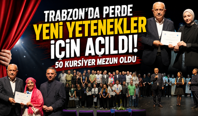 Eğitimlerini tamamladılar,sahneye damga vurdular!