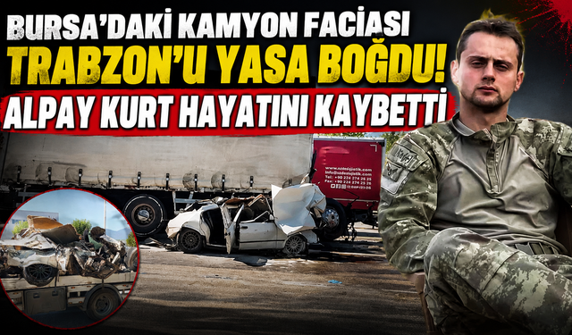 Trabzon’a acı haber! Alpay Kurt feci kazada hayatını kaybetti