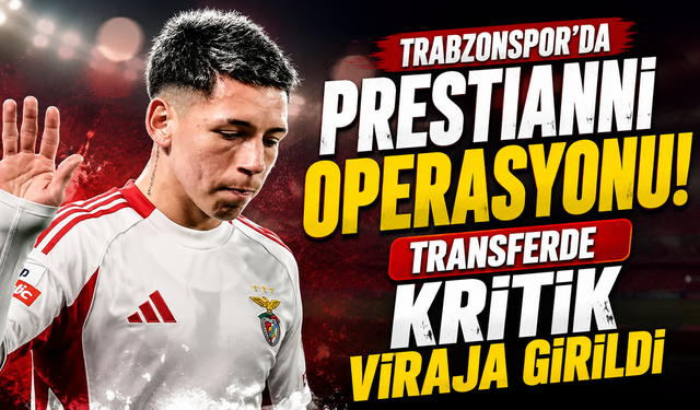 Trabzonspor, Prestianni transferinde sona yaklaşıyor! Görüşmeler olumlu ilerliyor
