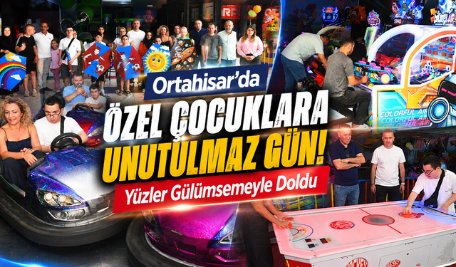 Ortahisar Belediyesi'nden örnek Sosyal Proje! Özel bireyler eğlenceye doydu