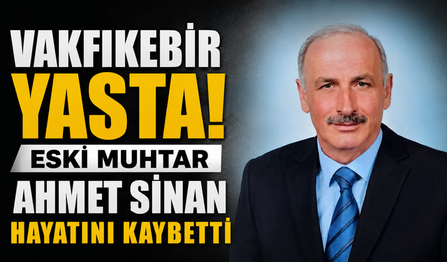 Vakfıkebir'de hüzünlü gün! Ahmet Sinan'a son veda