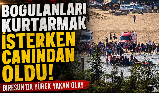 Denizde dram! Yardıma koştu,hayatını kaybetti