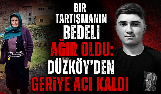 Bir aileyi yok eden tartışma