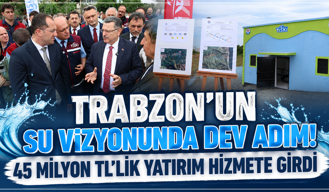 Trabzon'da su için dev hamle! Başkan Genç'ten vatandaşa çağrı