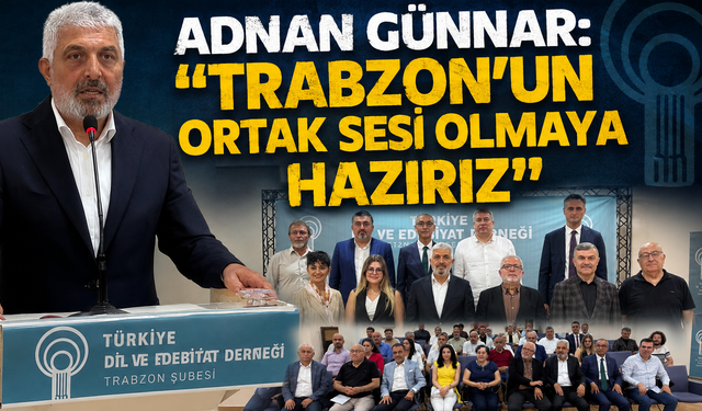 Adnan Günnar'dan birlik çağrısı: "Herkesin temsilcisi olmaya hazırız"