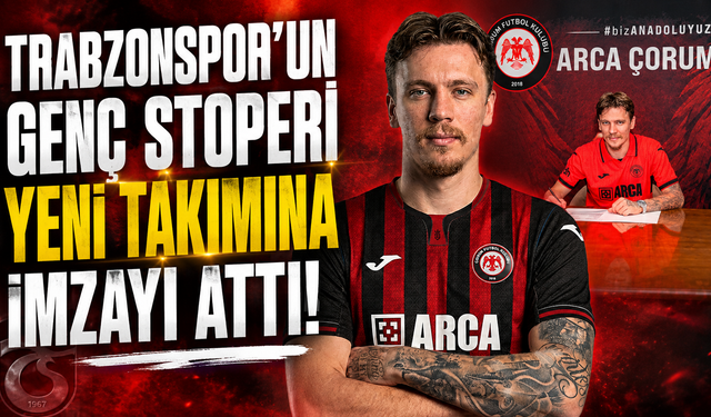 Resmileşti! Serdar Saatçı kariyerine Çorum FK'da devam edecek