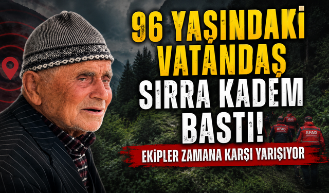 Çanakçı'da kayıp seferberliği! Bahri Civelek'i görenlerin 112'yi araması isteniyor