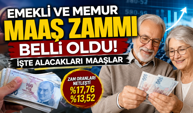 Maaşlarda yeni dönem! Emekli ve memurun alacağı rakamlar belli oldu