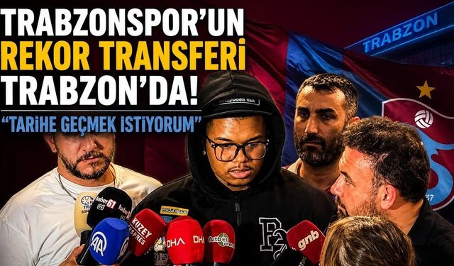 Rekor Transfer Trabzon'da! Noah Saviola'dan iddialı mesaj