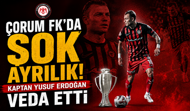 Şampiyonluğun kaptanı ayrıldı! Yusuf Erdoğan'a veda