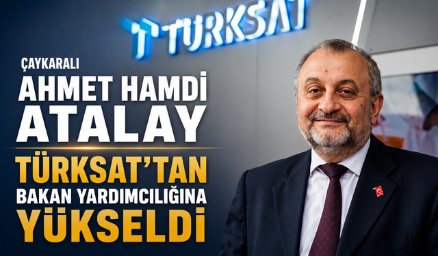 Çaykara'dan Ankara'ya uzanan başarı! Ahmet Hamdi Atalay Bakan Yardımcısı
