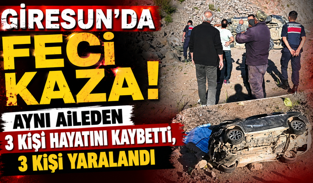 Acı kaza! Aynı aileden 3 can hayatını kaybetti