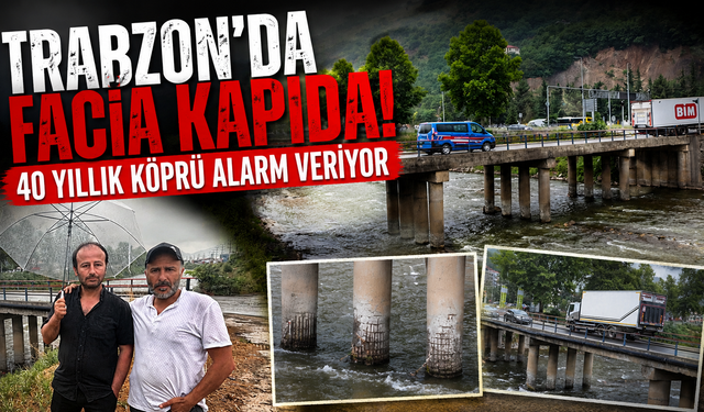 Her geçişte sallanıyor! Trabzon'daki köprü vatandaşı korkutuyor