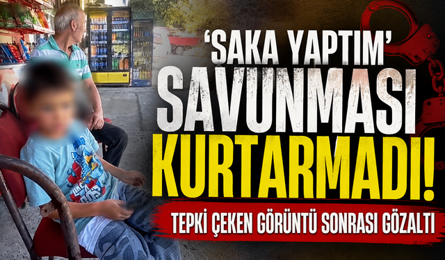 Çocuk üzerinden sözde mizah tepki çekti! Polis harekete geçti