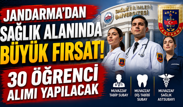 Üniversite tercihi yapacaklara müjde! Jandarma 30 öğrenci alımı yapacak