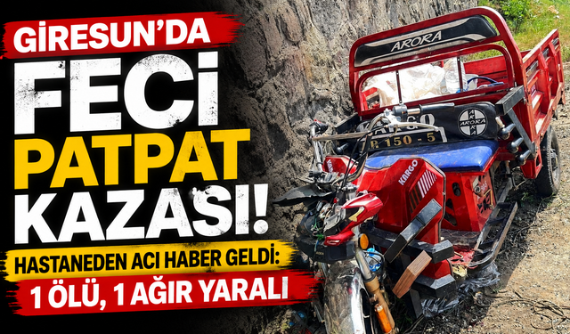 Direksiyon hakimiyetini kaybetti! Patpat kazası can aldı