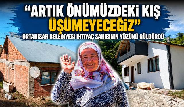 Doğançay'da yürek ısıtan çalışma! Belediye ihtiyaç sahibinin evini yeniledi