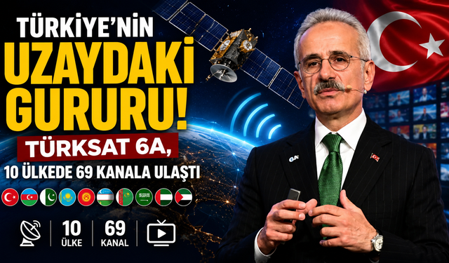 Bakan Uraloğlu açıkladı! Türksat 6A'dan Güney Asya'ya dev açılım