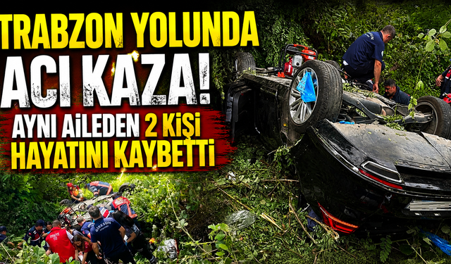 Direksiyon hakimiyetini kaybetti,facia yaşandı! 2 ölü, 3 ağır yaralı