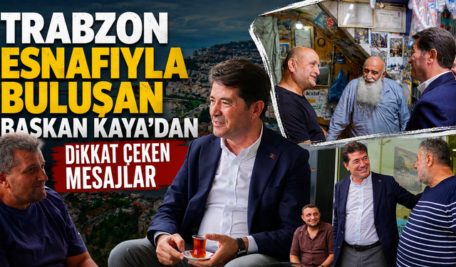 Başkan Kaya sahada! İskenderpaşa ve Pelitli'de esnafın nabzını tuttu