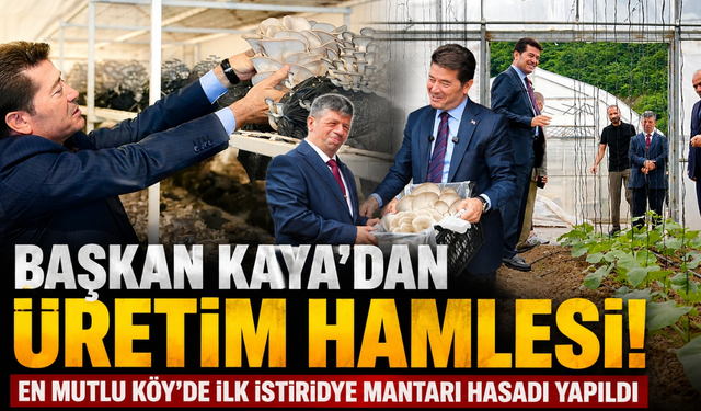 Kilosu 400 liraya kadar çıkıyor! Başkan Kaya'dan üreticiye yeni gelir kapısı