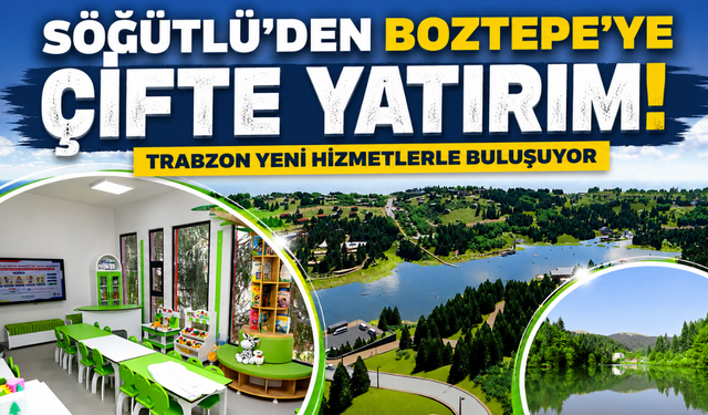 Trabzon'da yatırım hamlesi sürüyor! İki proje aynı gün hizmete giriyor