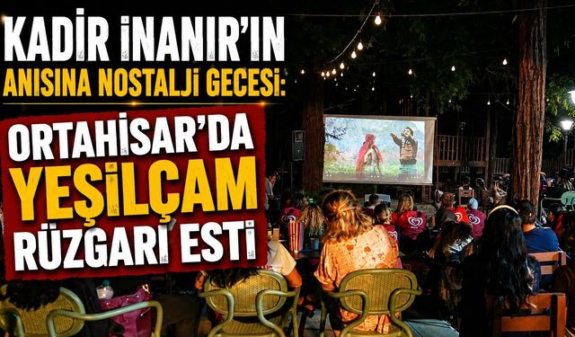 Ekopark’ta nostalji dolu gece: Selvi Boylum Al Yazmalım’a yoğun ilgi