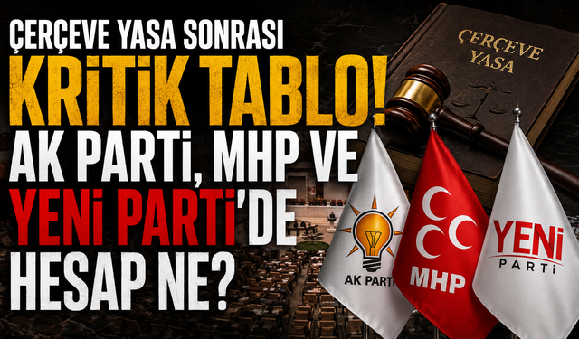 “Çerçeve yasa geçti,siyasette hesaplar değişti!