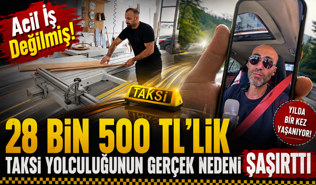 Bu tutku başka! 8 saniyelik atlayış için taksiye servet ödedi