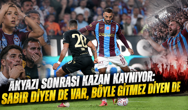 Sosyal medya yıkılıyor: Trabzonspor taraftarı ikiye bölündü