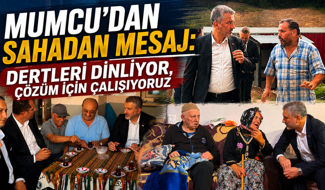 Mumcu Akçaabat’tan seslendi: Suni gündemlerle işimiz yok