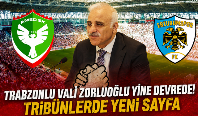 Amedspor-Erzurumspor maçında kardeşlik hamlesi!